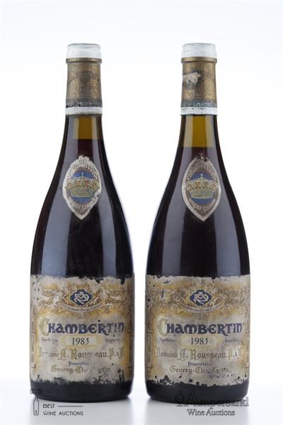 CHAMBERTIN 1985 - Armand Rousseau - 2 Bottles