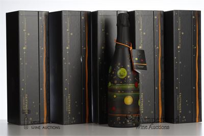 TAITTINGER COLLECTION AMADOU SOW 2002 - 5 Bottles - Oc 1