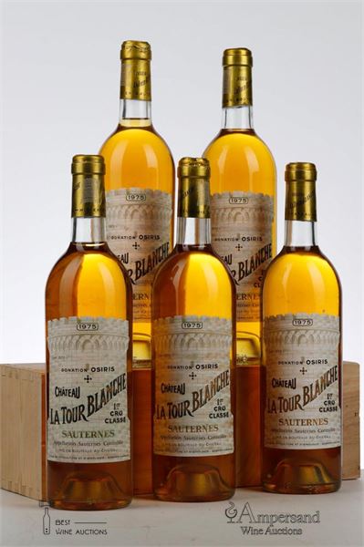 LA TOUR BLANCHE 1975 - 5 Bottles