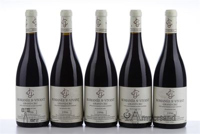 ROMANEE ST VIVANT 1996 - JJ Confuron - 10 Bottles