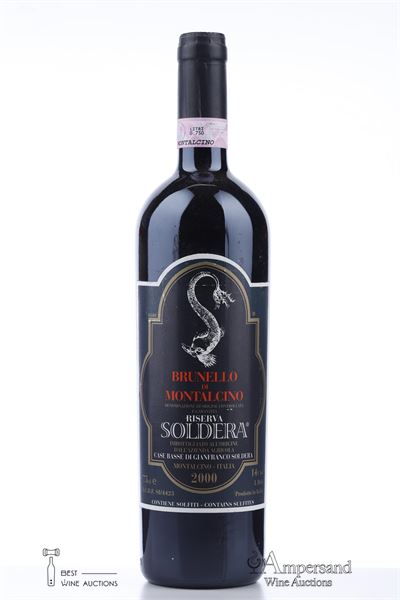 BRUNELLO DI MONTALCINO RISERVA 2000 - Soldera - 1 Bottle