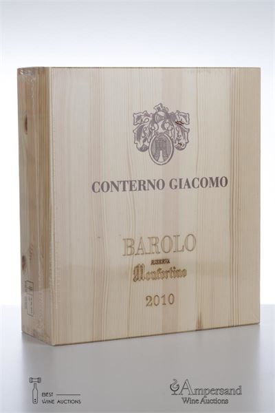 BAROLO MONFORTINO RISERVA 2010 - Giacomo Conterno - 3 Bottles - Owc 3