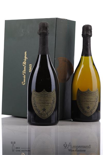 DOM PERIGNON 1983 - Moet et Chandon - 2 Bottles - Oc  2