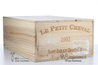 PETIT CHEVAL 2002 - 12 Bottles - Owc 12