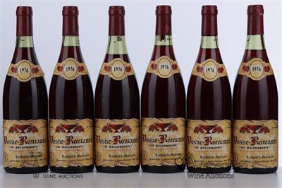 VOSNE ROMANEE LES MALCONSORTS 1976 - Cathiard Molinier - 11 Bottles