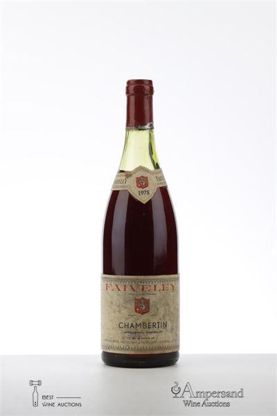 CHAMBERTIN 1978 - Faiveley - 1 Bottle