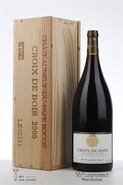CHATEAUNEUF DU PAPE CROIX DE BOIS 2005 - Chapoutier - 1 Magnum - Owc 1