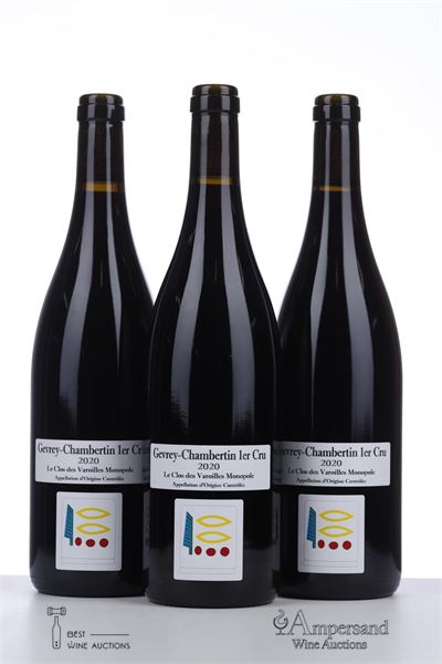 GEVREY CHAMBERTIN CLOS DES VAROILLES 2020 - Prieure Roch - 3 Bottles