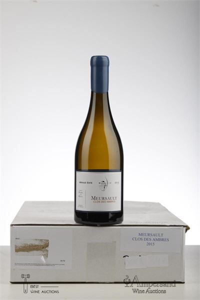 MEURSAULT CLOS DES AMBRES 2015 - Arnaud Ente - 6 Bottles - Oc 6