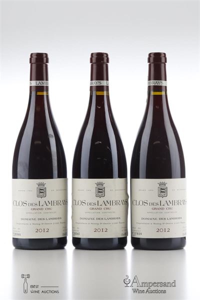 CLOS DES LAMBRAYS 2012 - Domaine des Lambrays - 3 Bottles