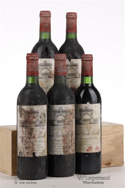 LEOVILLE LAS CASES 1982 -  5 Bottles