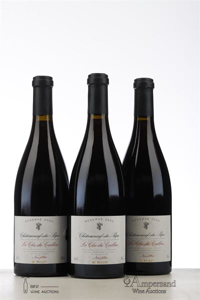 CHATEAUNEUF DU PAPE RESERVE 2000 - Le Clos du Caillou - 3 Bottles