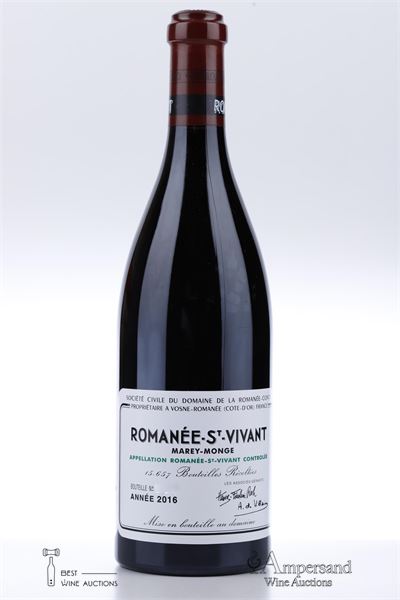 ROMANEE ST VIVANT 2016 - Domaine de la Romanee Conti - 1 Bottle