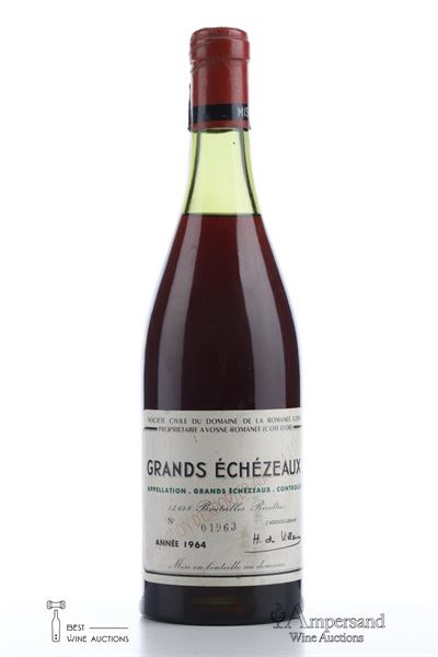 GRANDS ECHEZEAUX Domaine de la Romanee Conti 1964 - 1 Bottle