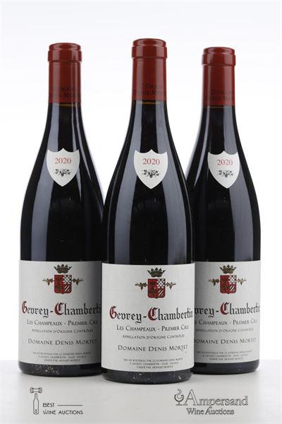 GEVREY CHAMBERTIN LES CHAMPEAUX 2020 - Denis Mortet - 3 Bottles