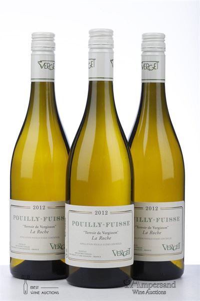 POUILLY FUISSE TERROIR DE VERGISSON LA ROCHE 2012 - Verget - 3 Bottles