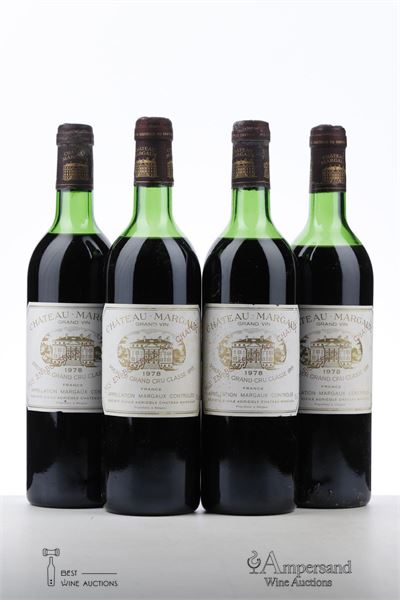 MARGAUX 1978 - Mc - 4 Bottles
