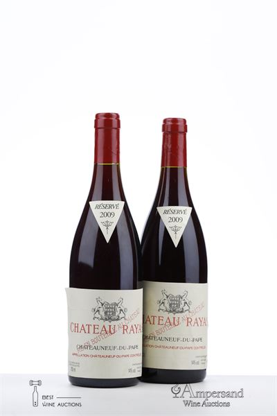 CHATEAUNEUF DU PAPE RAYAS 2009 - Reynaud - 2 Bottles