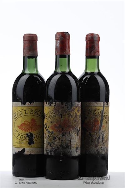 CLOS L'EGLISE 1964 - Mc - 3 Bottles