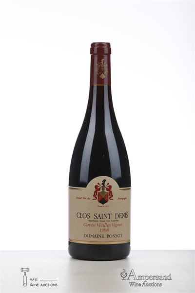 CLOS ST DENIS CUVEE VIEILLES VIGNES 1998 - Ponsot - 1 Bottle