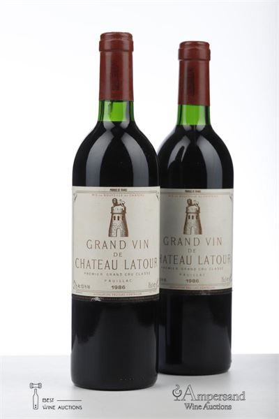 LATOUR 1986 - Mc - 2 Bottles