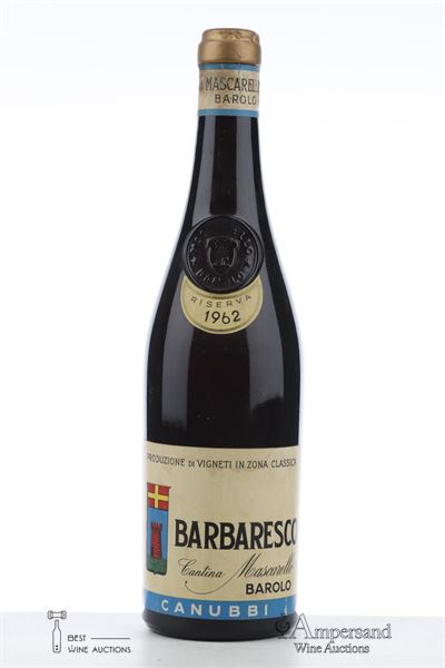 BARBARESCO CANUBBI RISERVA 1962 - Bartolo Mascarello - 1 Bottle