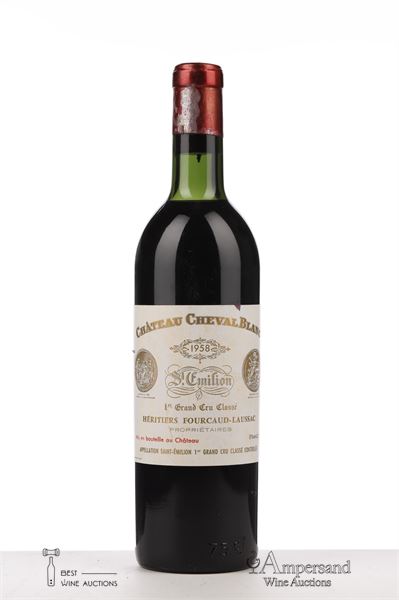 CHEVAL BLANC 1958 - Mc - 1 Bottle