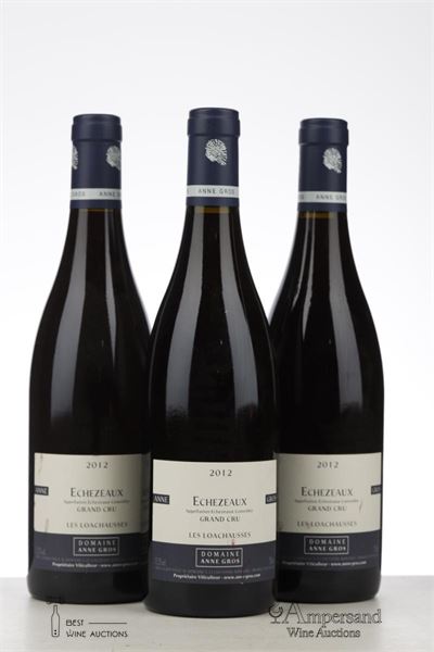 ECHEZEAUX LES LOACHAUSSES 2012 - Anne Gros - 3 Bottles