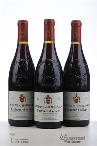 CHATEAUNEUF DU PAPE DOMAINE BEAURENARD 2005 - Domaine Beaurenard - 3 Bottles