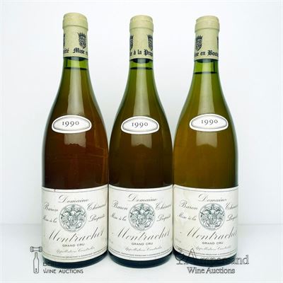 MONTRACHET 1990 - Baron Thenard - 3 Bottles