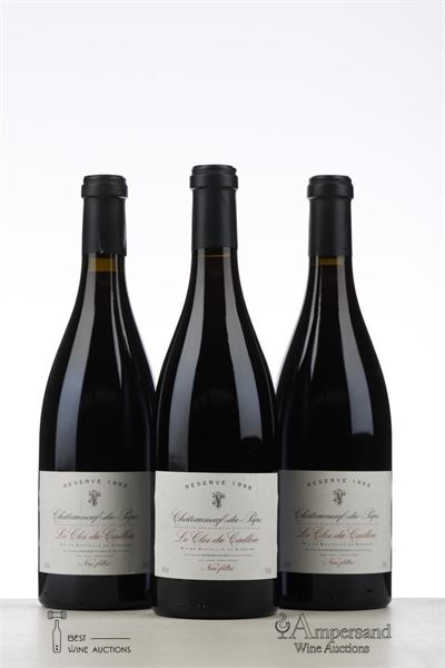 CHATEAUNEUF DU PAPE RESERVE 1998 - Le Clos du Caillou - 3 Bottles