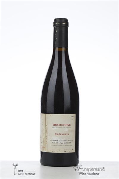 BOURGOGNE ROUGE EN GERLIEUS 2022 - Domaine De Cassiopee - 1 Bottle
