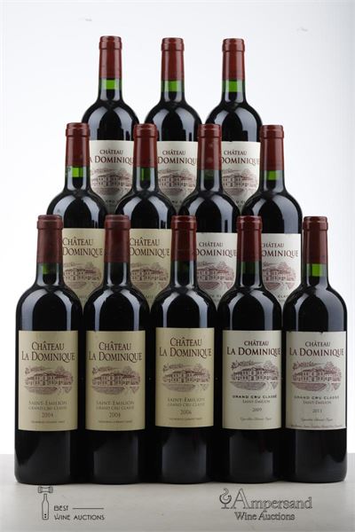 LA DOMINIQUE 2*2004 + 3*2006 + 4*2009 + 3*2011   - Mc - 12 Bottles