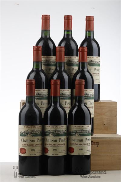 PAVIE 1986 - Mc - 9 Bottles