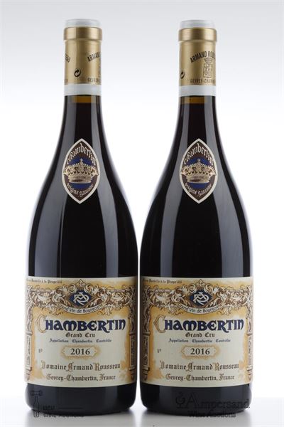 CHAMBERTIN 2016 - Armand Rousseau - 2 Bottles