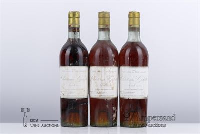 GILETTE SUPER CREME DE TETE 1937 - Mc - Rebouche - 3 Bottles
