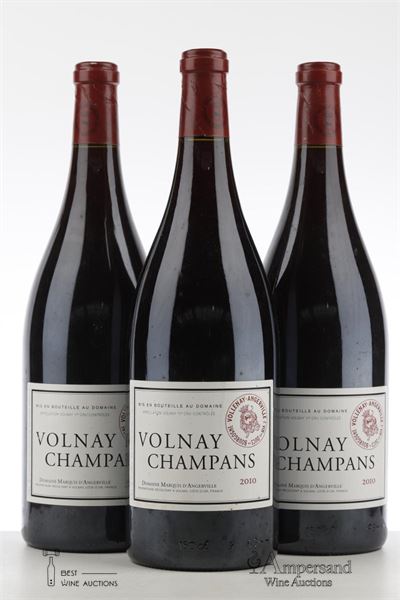 VOLNAY CHAMPANS 2010 - Marquis d'Angerville - 3 Magnums