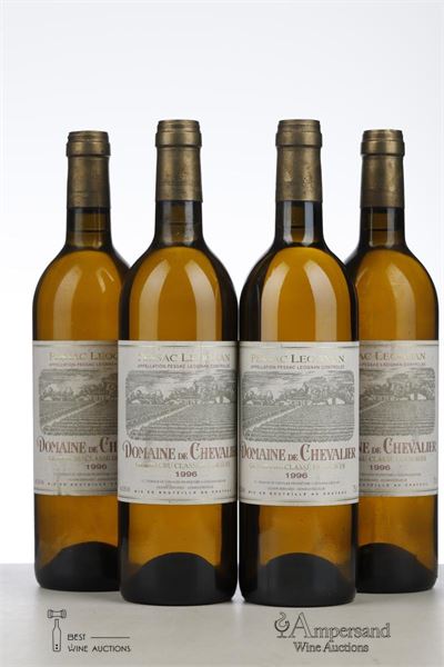DOMAINE DE CHEVALIER BLANC 1996 - Mc - 4 Bottles