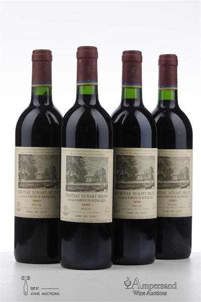 DUHART MILON ROTHSCHILD 1990 - Mc - 4 Bottles