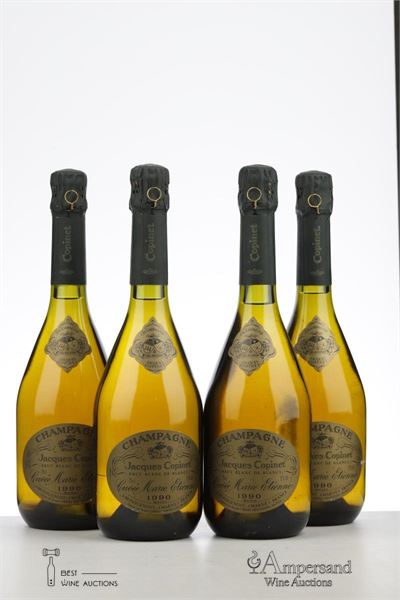JACQUES COPINET BRUT BLANC DE BLANCS CUVEE MARIE ETIENNE 1990 - Jacques Copinet - 4 Bottles