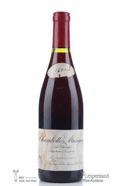 CHAMBOLLE MUSIGNY LES CHARMES 1998 - Leroy - 1 Bottle