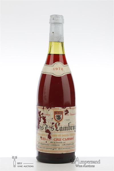 CLOS DES LAMBRAYS 1978 - Domaine des Lambrays - 1 Bottle