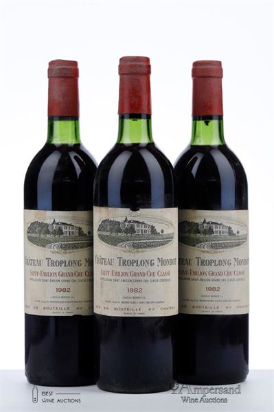 TROPLONG MONDOT 1982 - 3 Bottles