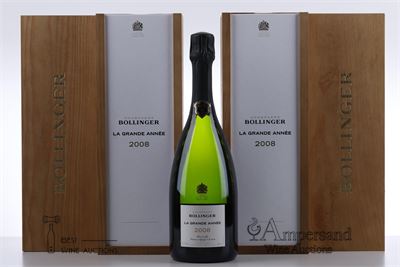 BOLLINGER LA GRANDE ANNEE 2008 - Bollinger - 4 Bottles - Owc 1