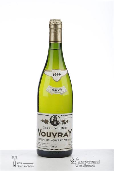 VOUVRAY RESERVE CLOS DU PETIT MONT 1989 - Daniel Allias - 1 Bottle