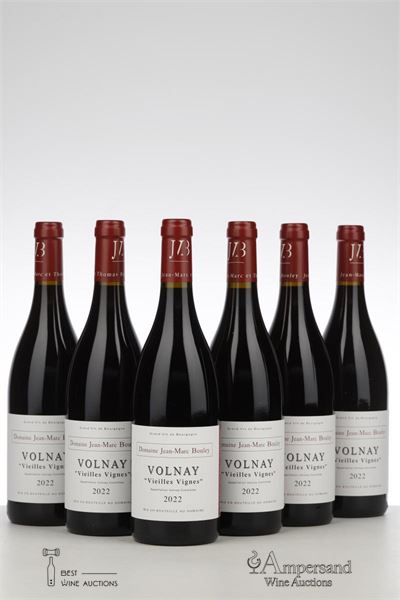 VOLNAY VIEILLES VIGNES 2022 - Jean Marc Bouley - 6 Bottles