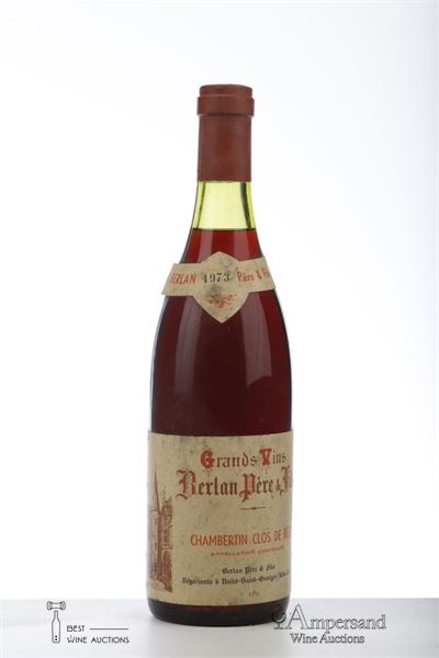 CHAMBERTIN CLOS DE BEZE 1973 - Berlan - 1 Bottle