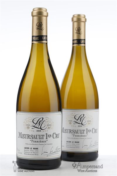 MEURSAULT PERRIERES 2018 - Lucien Le Moine - 2 Bottles
