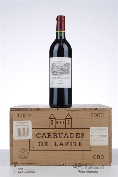 CARRUADES DE LAFITE ROTHSCHILD 2003 - Mc - 11 Bottles - Owc 12