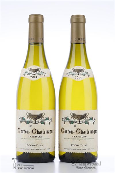 CORTON CHARLEMAGNE 2014 - Coche Dury - 2 Bottles